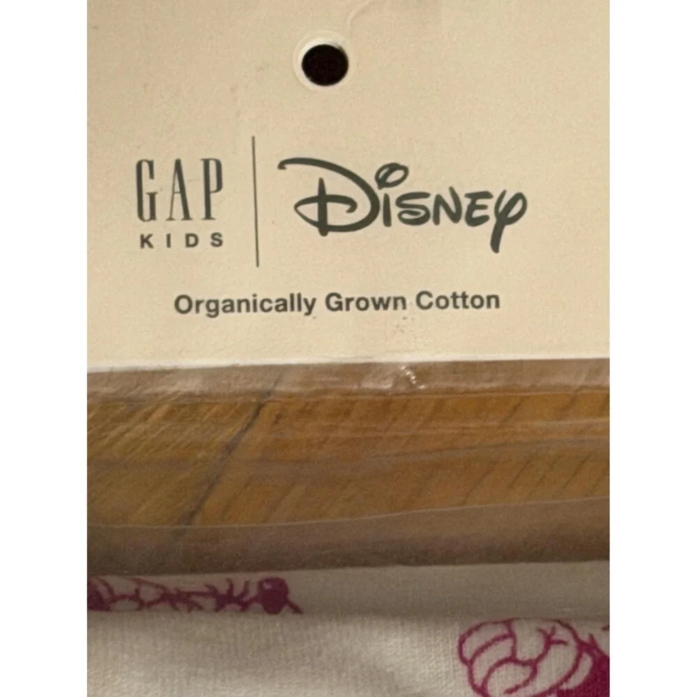 NWT Gap Kids Disney Minnie Mouse Organic Cotton 2-Piece Pajama Set Size 8